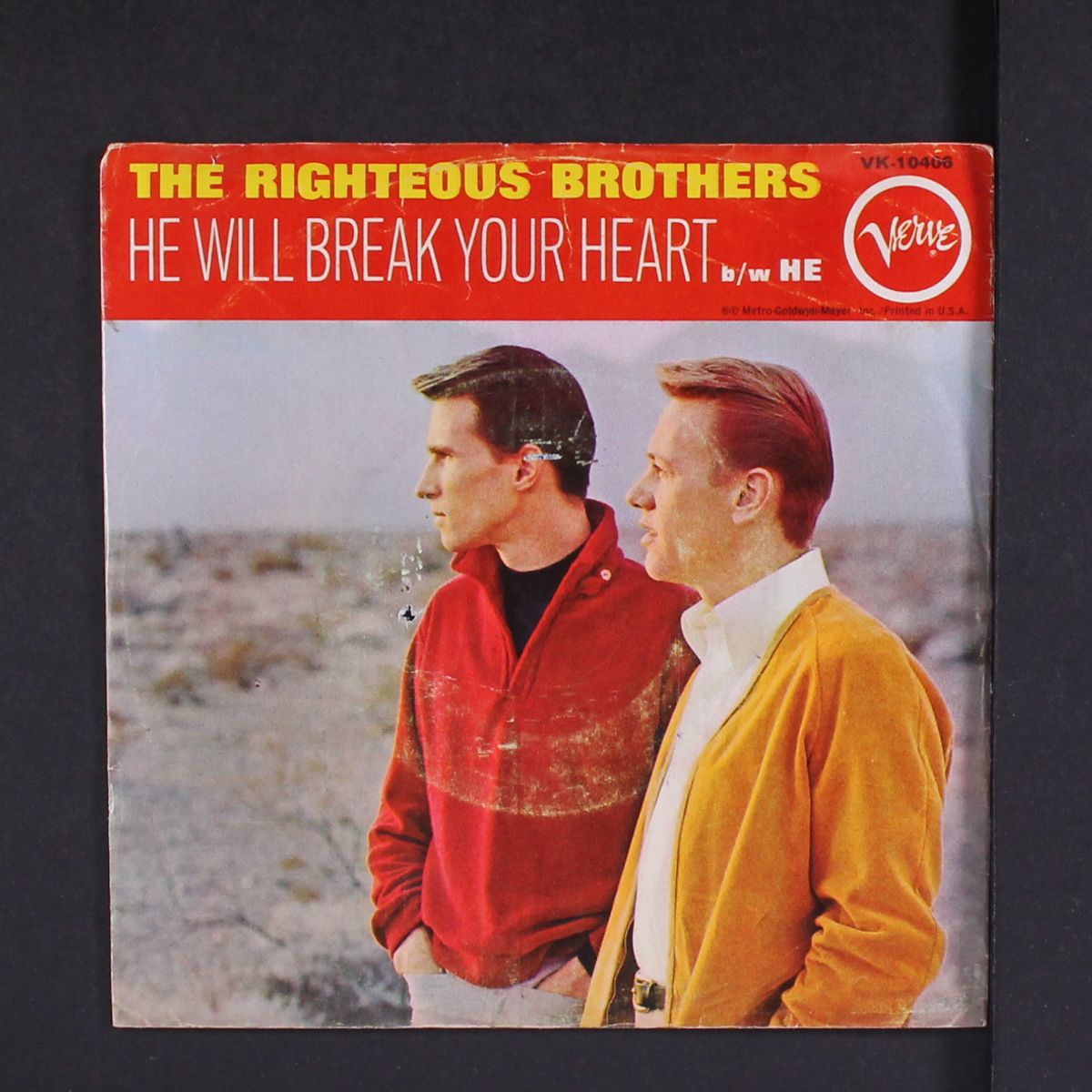 he / he will break your heart by RIGHTEOUS BROTHERS