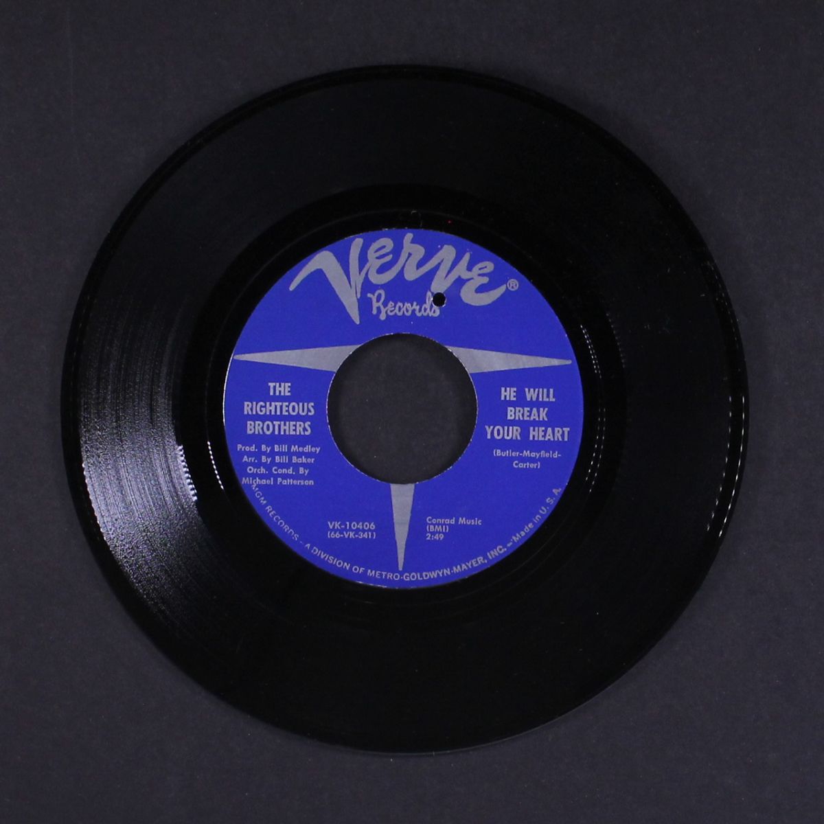 he / he will break your heart by RIGHTEOUS BROTHERS