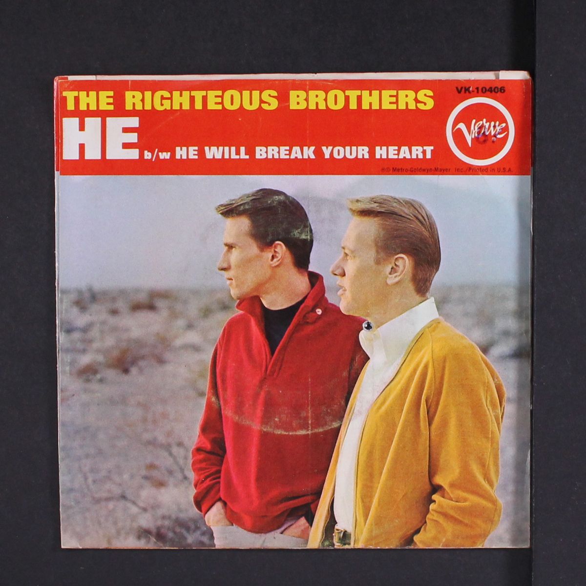 he / he will break your heart by RIGHTEOUS BROTHERS