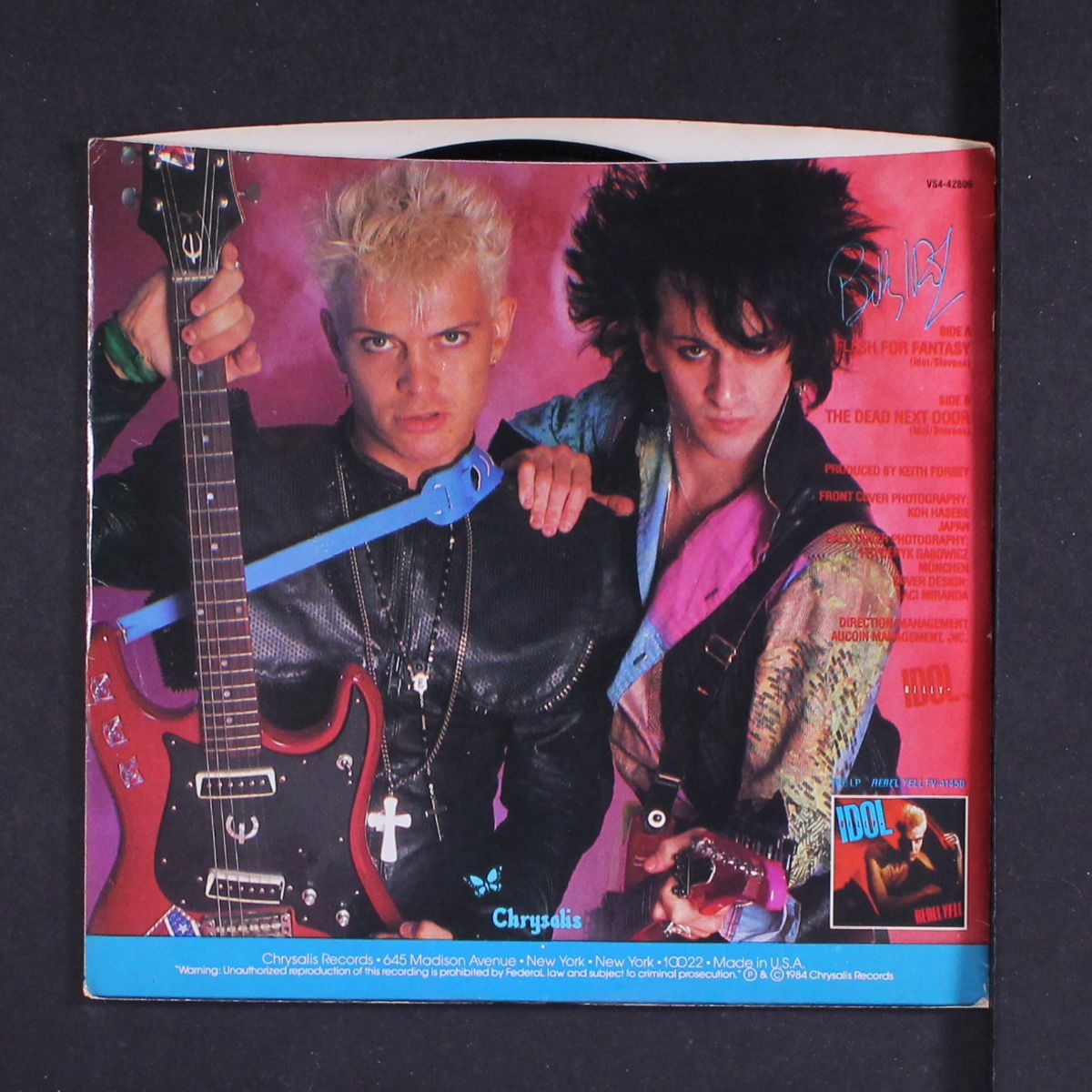 flesh for fantasy / the dead next door by BILLY IDOL