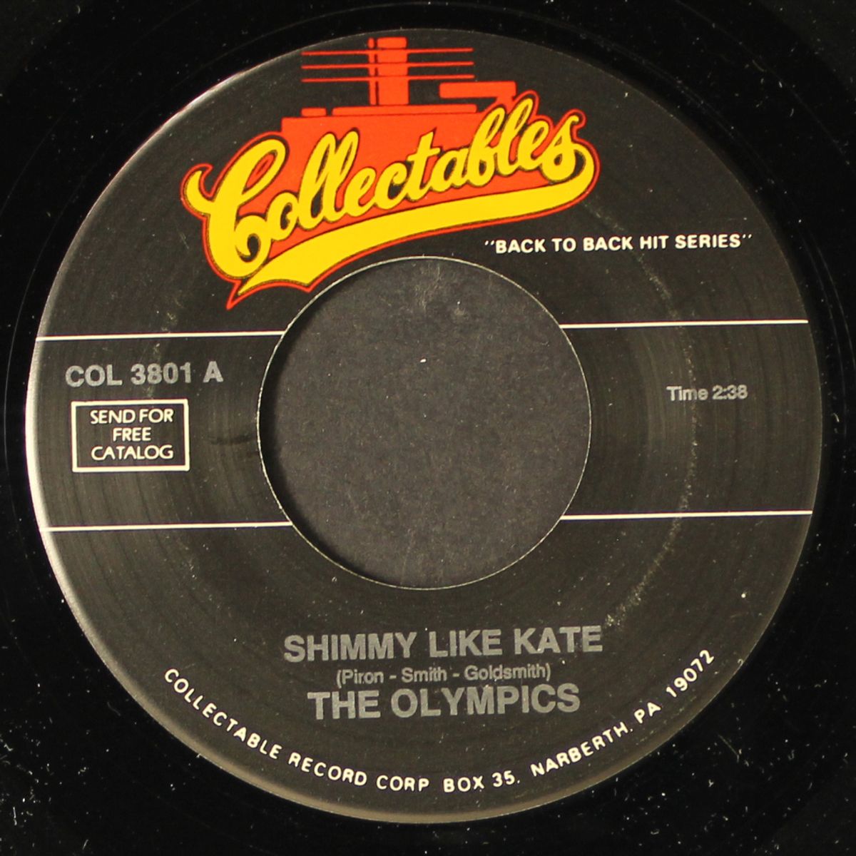 shimmy like kate / dance by the light of the moon by OLYMPICS