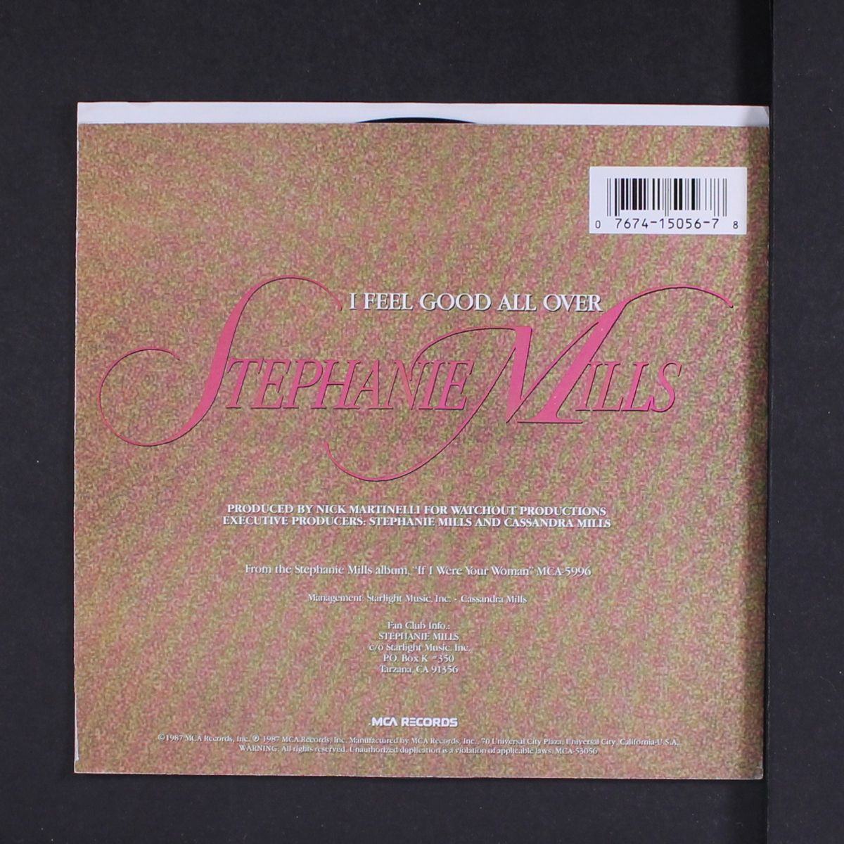 i feel good all over / same by STEPHANIE MILLS
