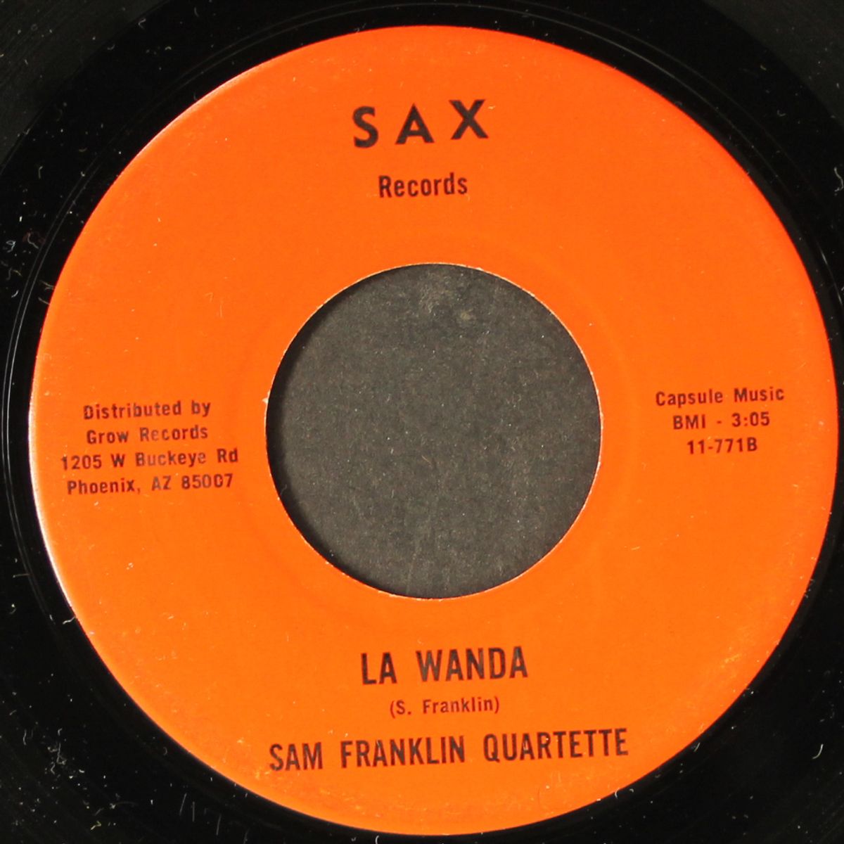 leaving the ghetto / la wanda by SAM FRANKLIN QUARTETTE