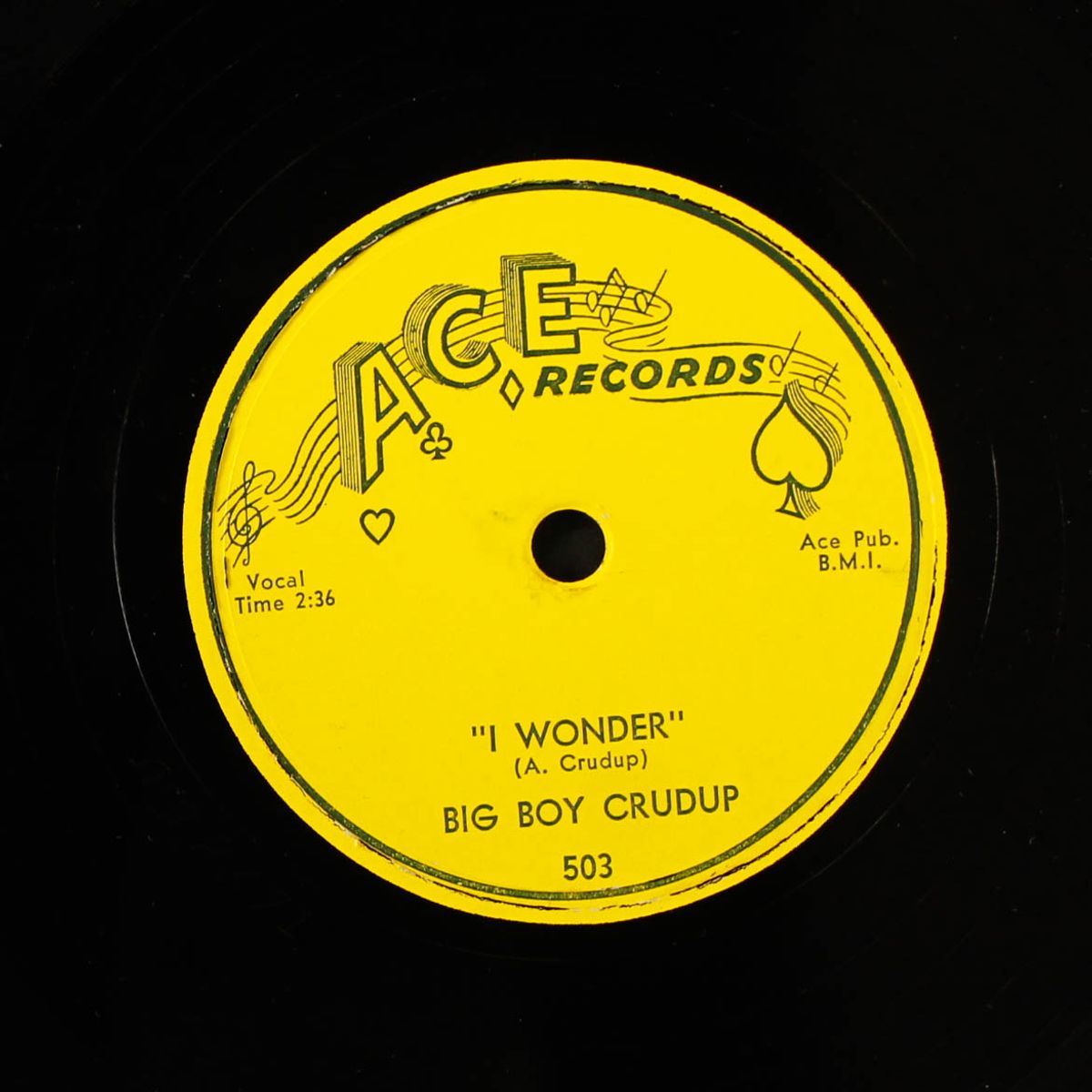 my baby boogies all the time / i wonder by BIG BOY CRUDUP