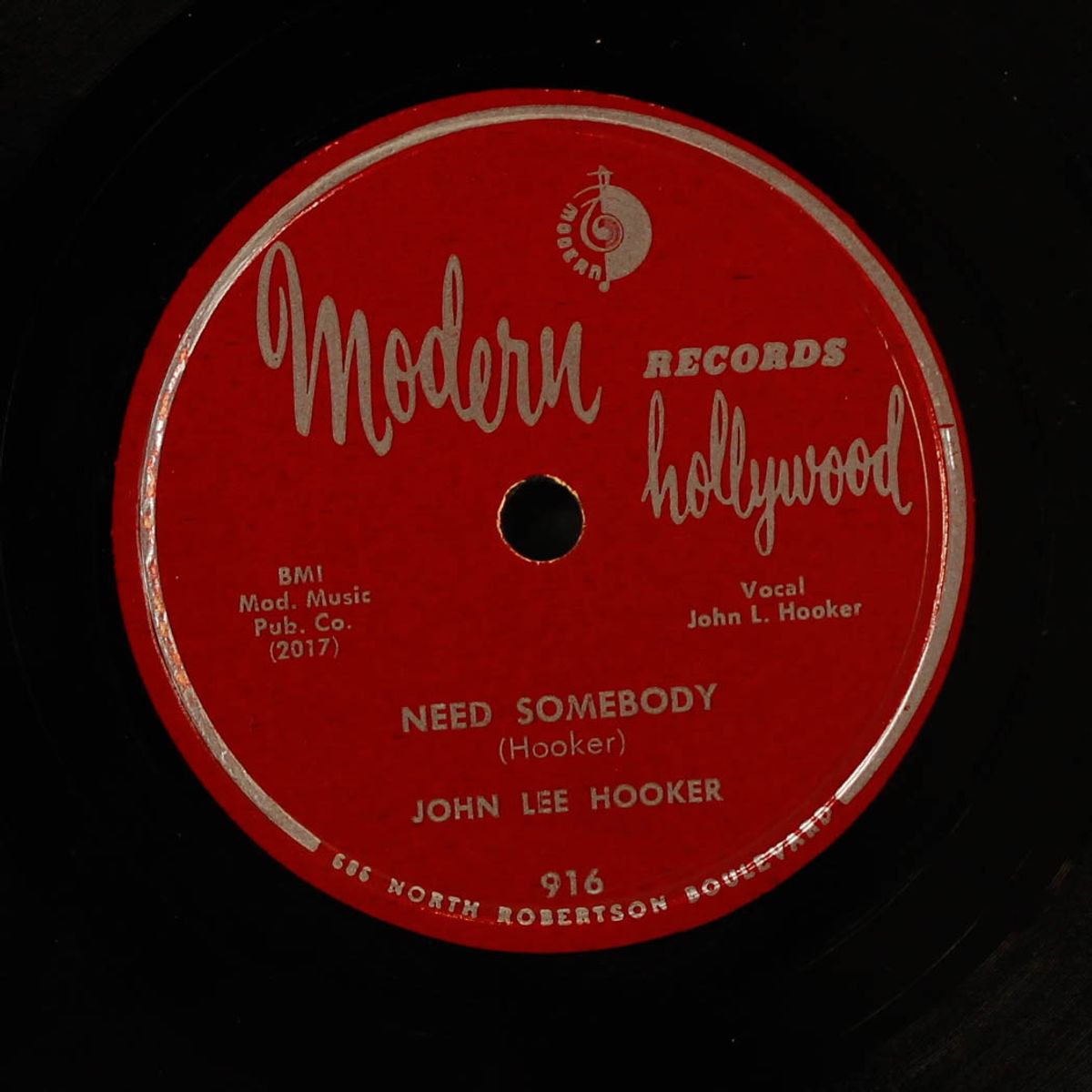 too much boogie / need somebody by JOHN LEE HOOKER