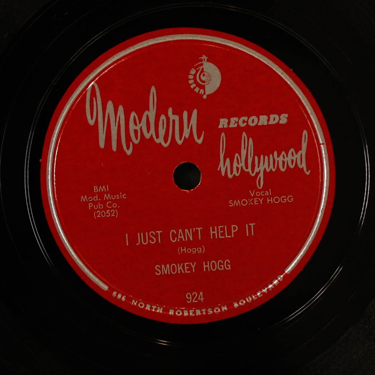 can't do nothin' / i just can't help it by SMOKEY HOGG