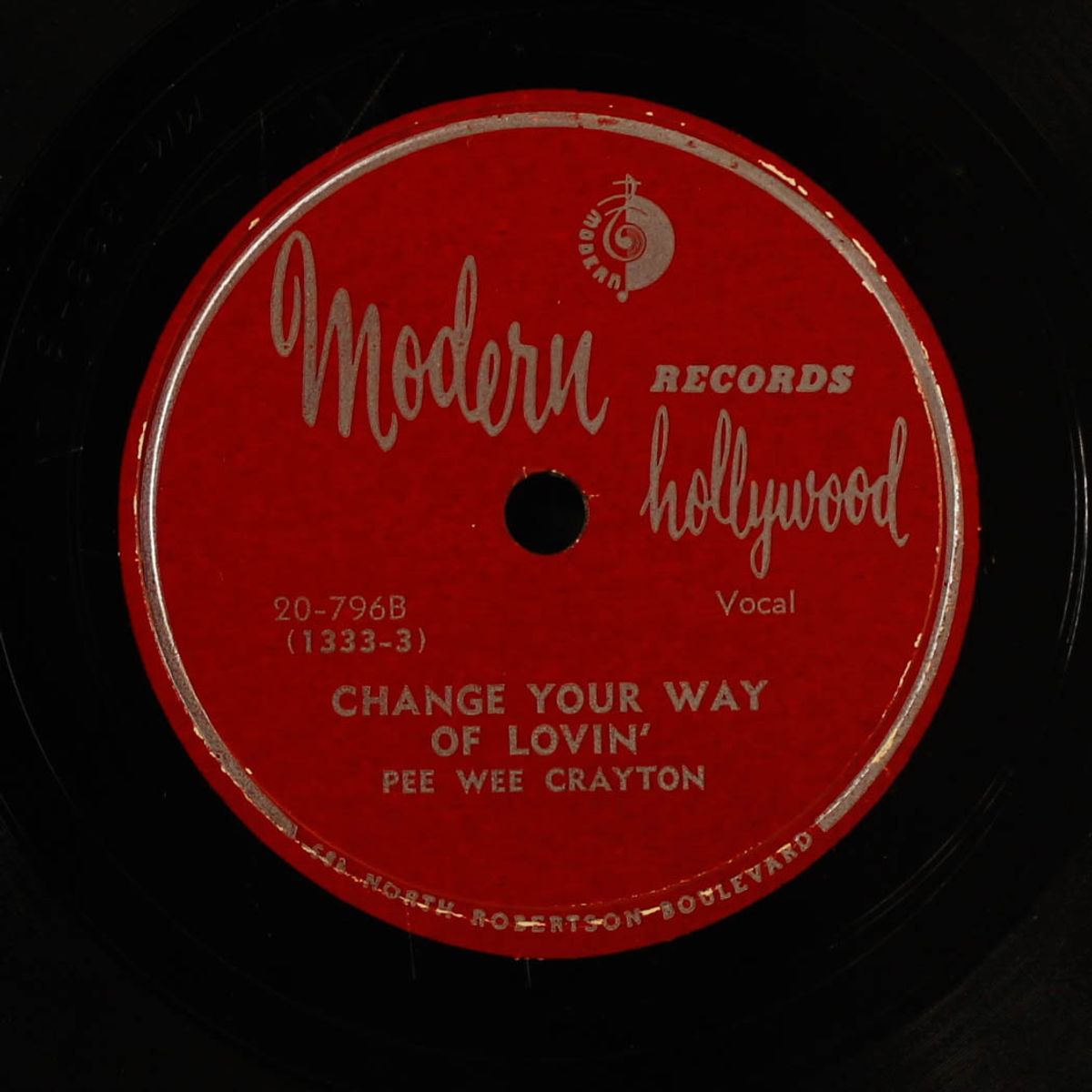 tired of travelin / change your way of lovin' by PEE WEE CRAYTON