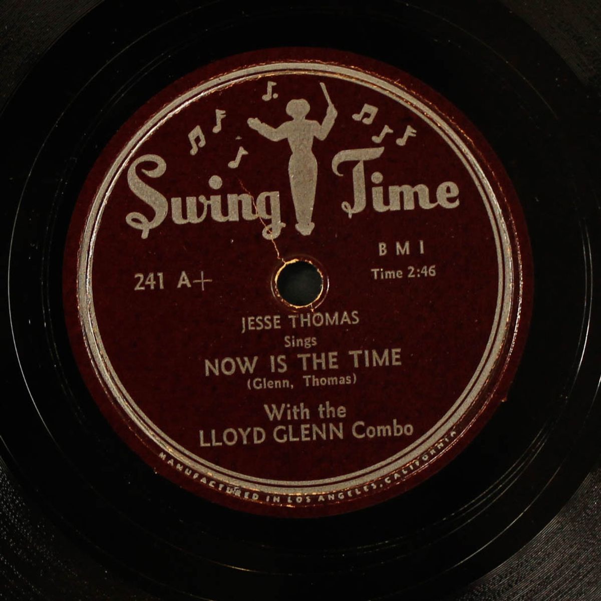 it's you i'm thinking of / now is the time by JESSE THOMAS
