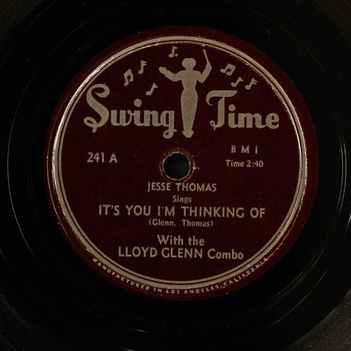 it's you i'm thinking of / now is the time by JESSE THOMAS