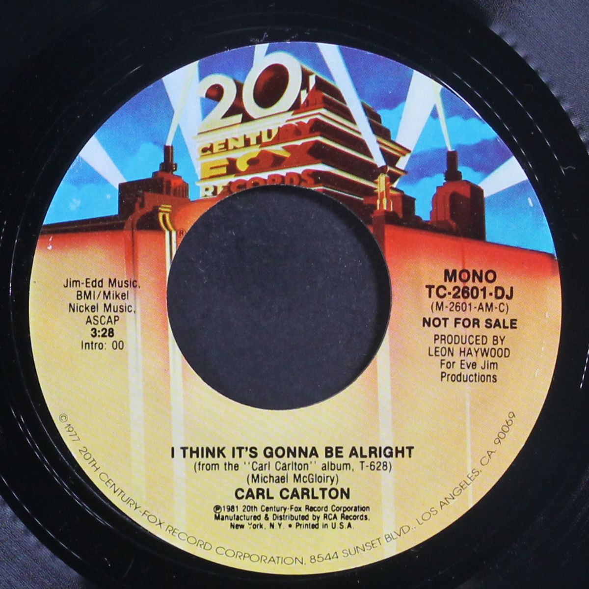 i think it's gonna be alright / mono by CARL CARLTON