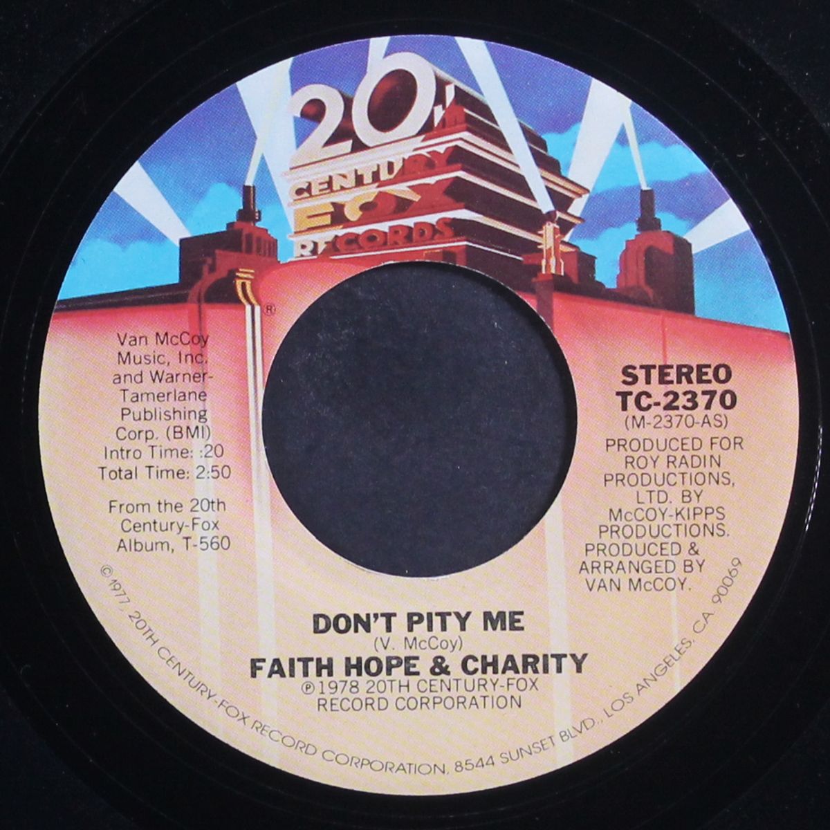 don't pity me / find what you need by FAITH HOPE & CHARITY
