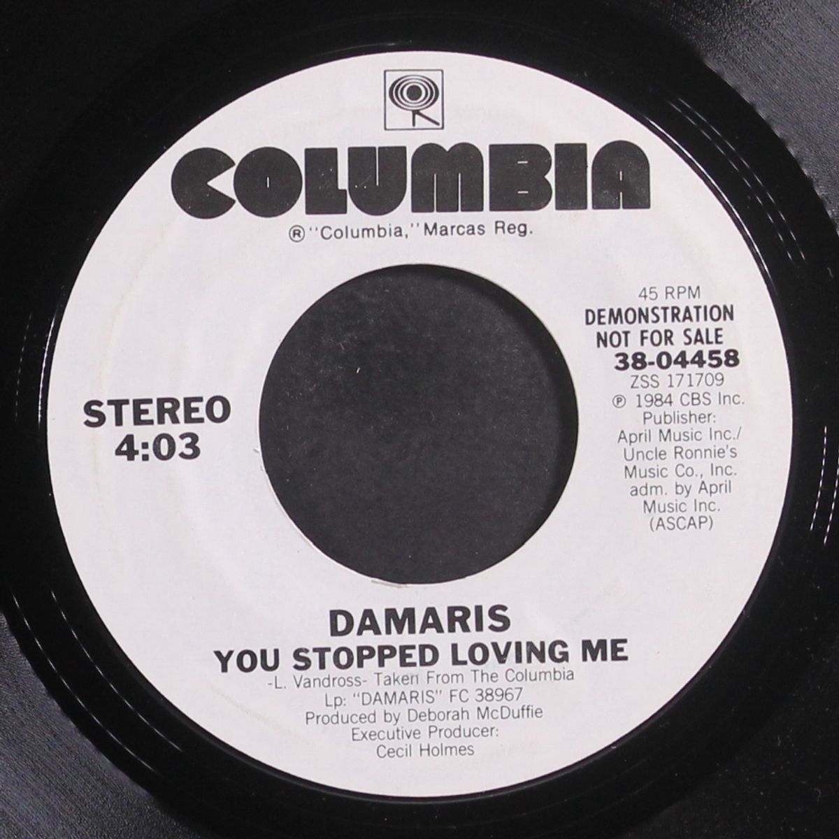 you stopped loving me / same by DAMARIS