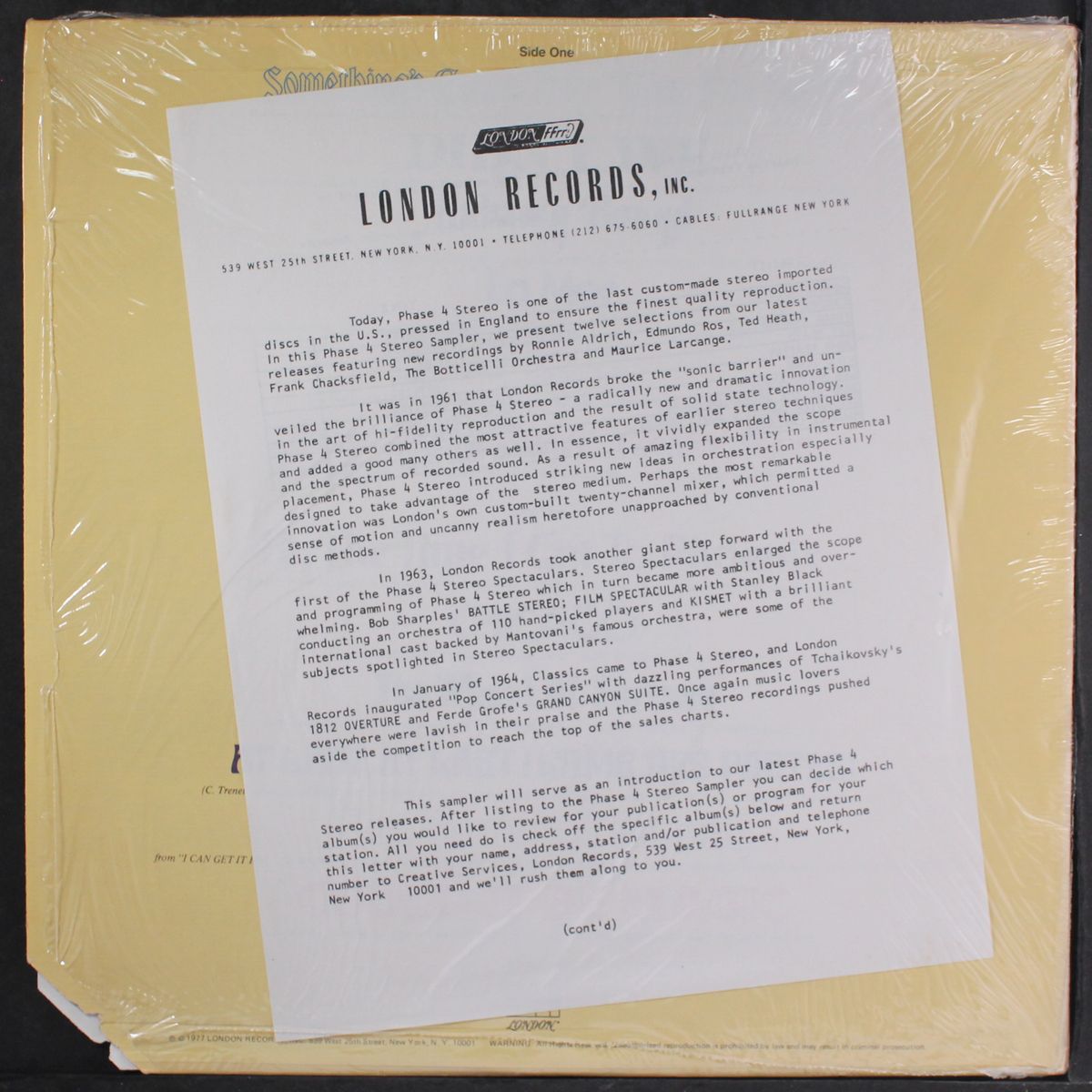 sampler - fall '77 by VARIOUS