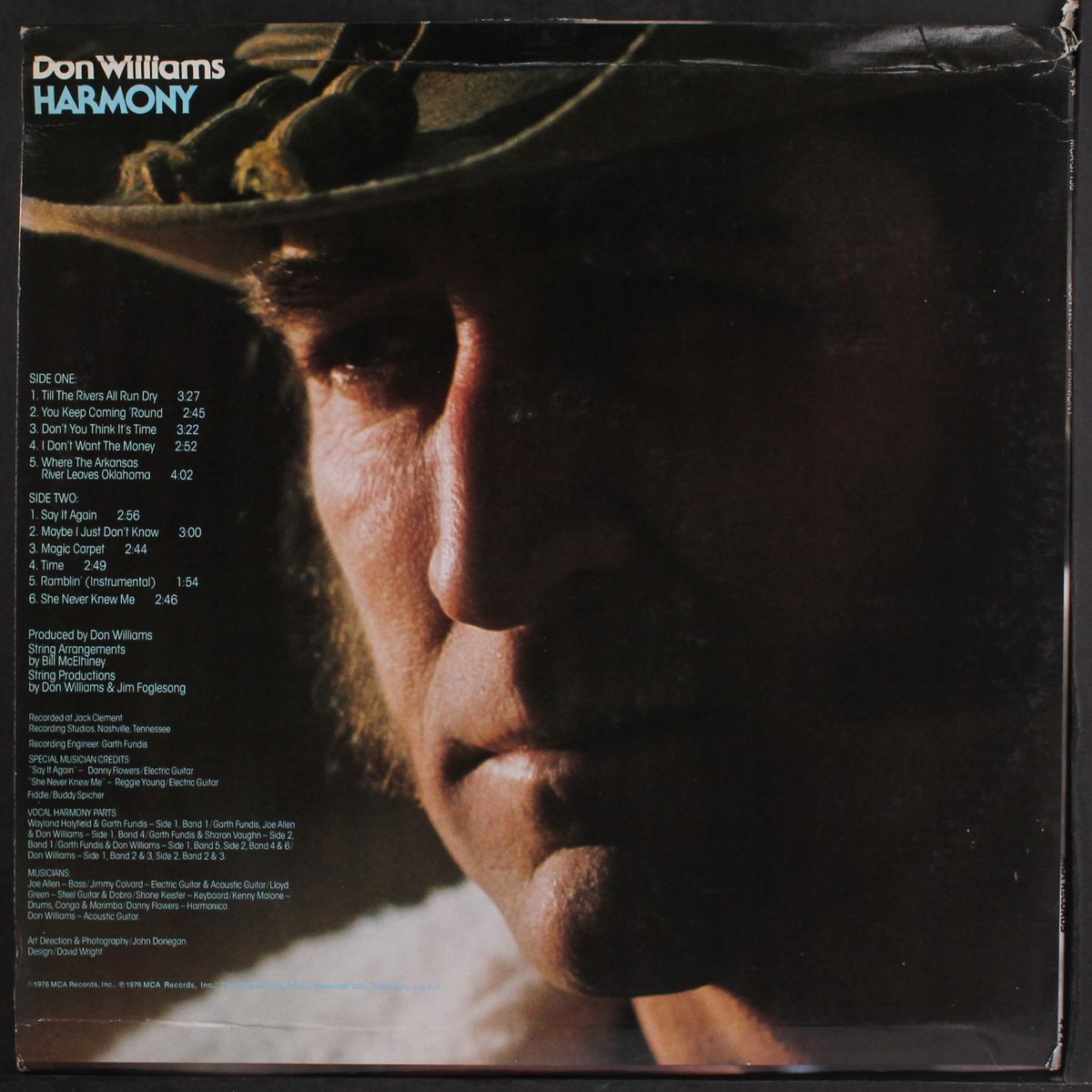 harmony by DON WILLIAMS