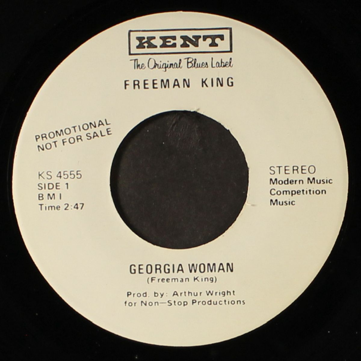 the poor man lives longer / georgia woman by FREEMAN KING