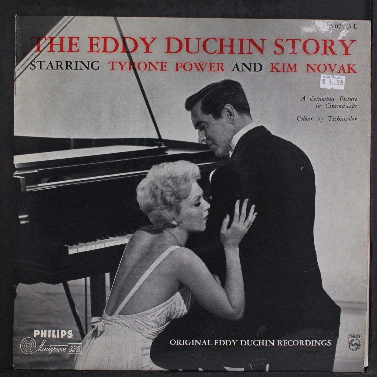 the eddy duchin story by EDDY DUCHIN