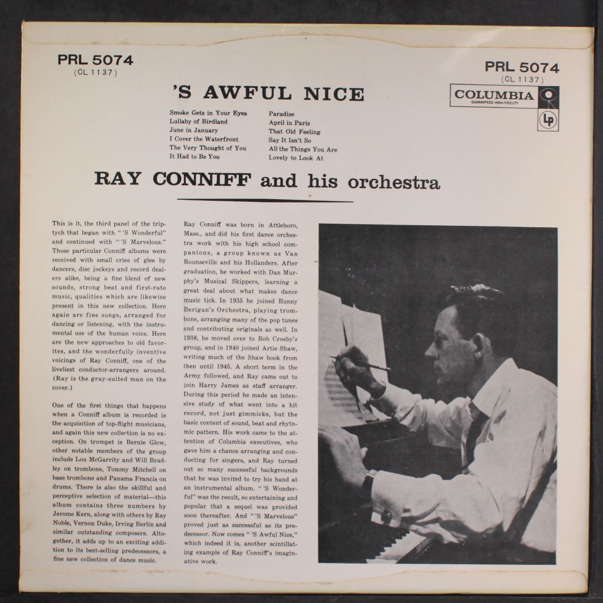 's awful nice by RAY CONNIFF