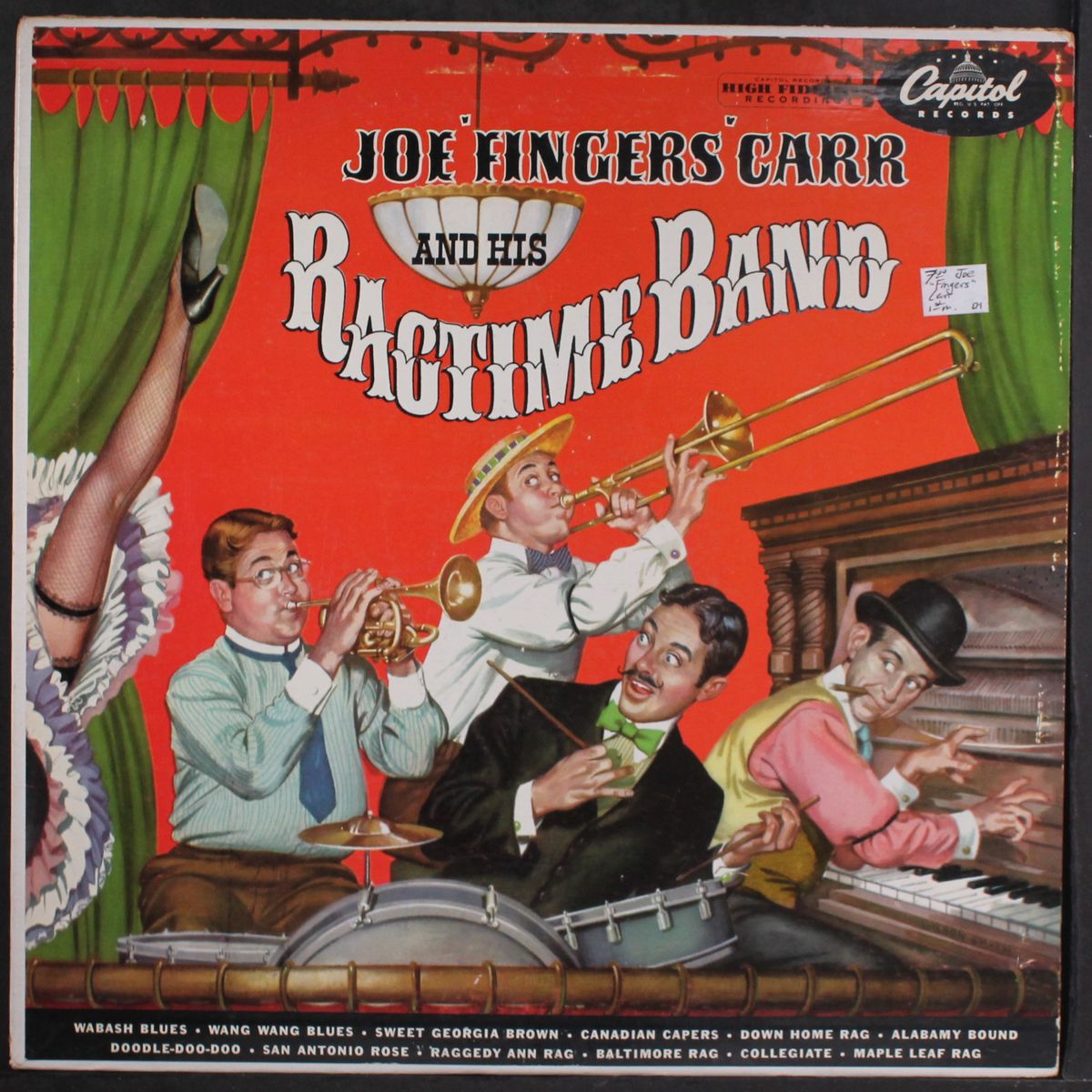 and his ragtime band by JOE 'FINGERS' CARR