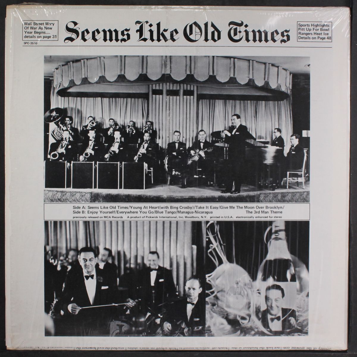 seems like old times by GUY LOMBARDO