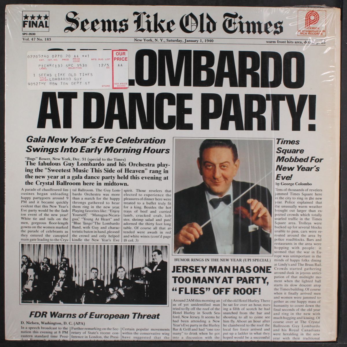 seems like old times by GUY LOMBARDO