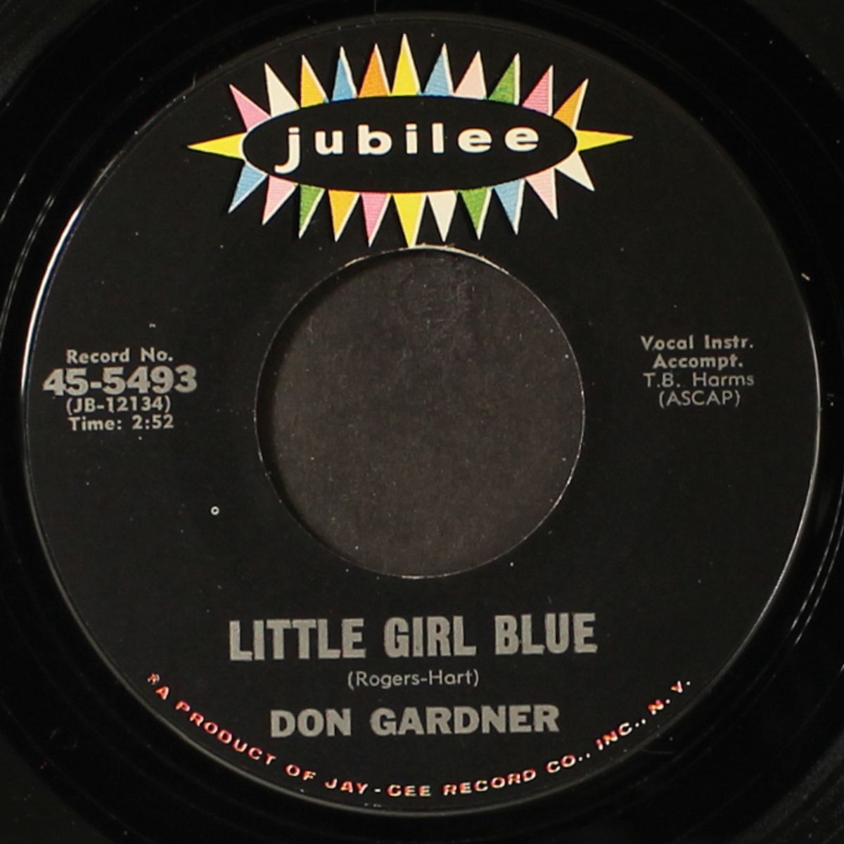 little girl blue / i'm in such misery by DON GARDNER