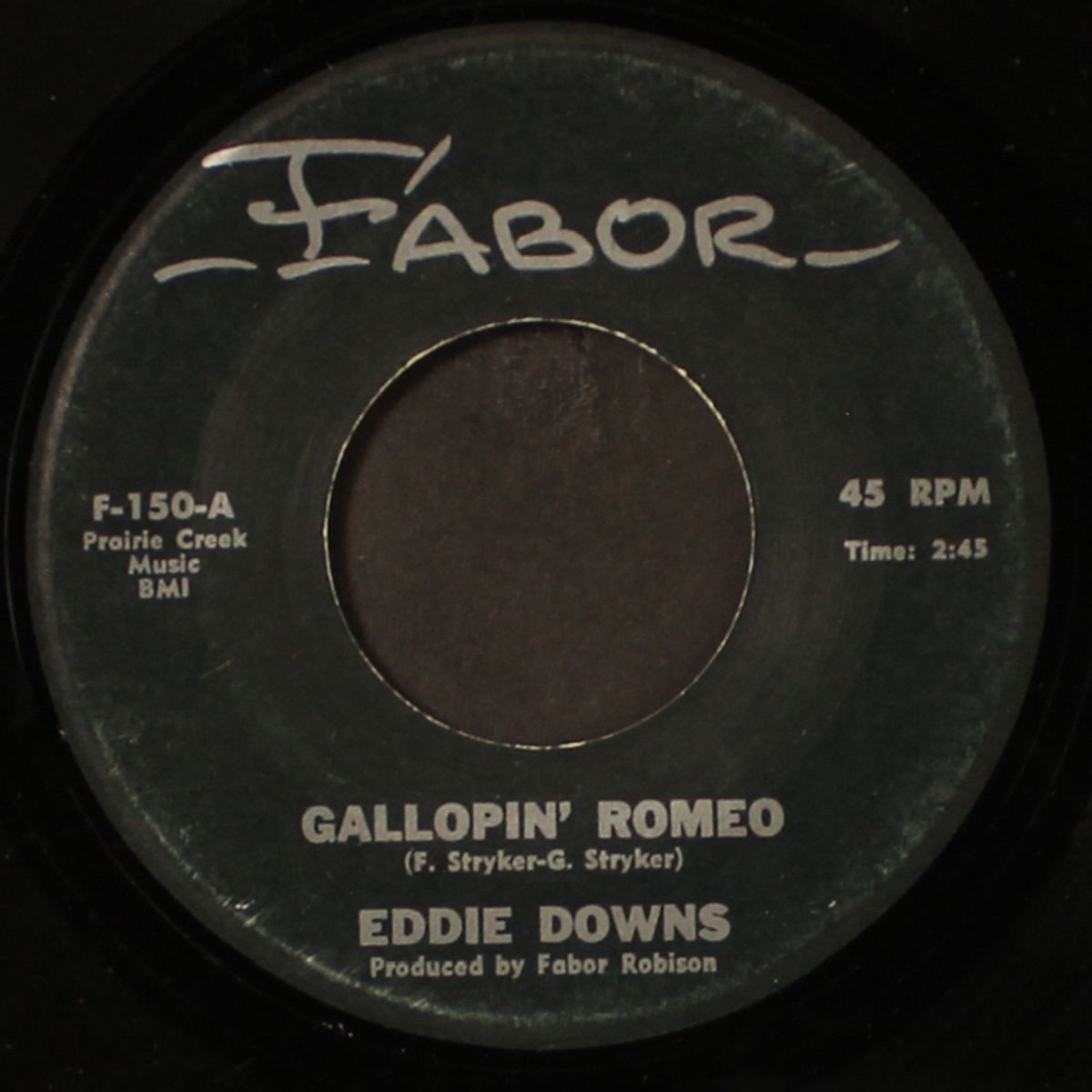 gallopin' romeo / rachel of rambling rose by EDDIE DOWNS