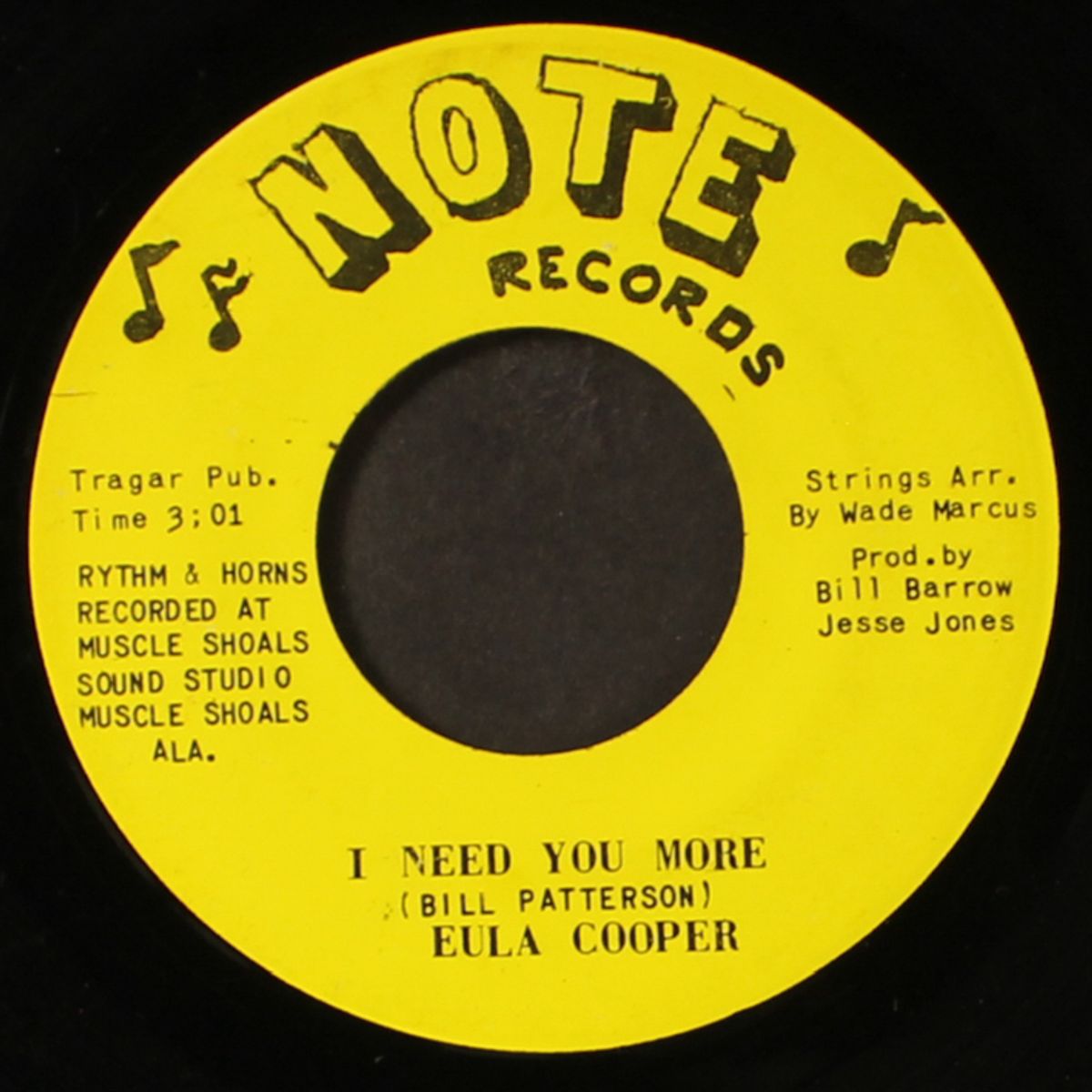 standing by love / i need you more by EULA COOPER