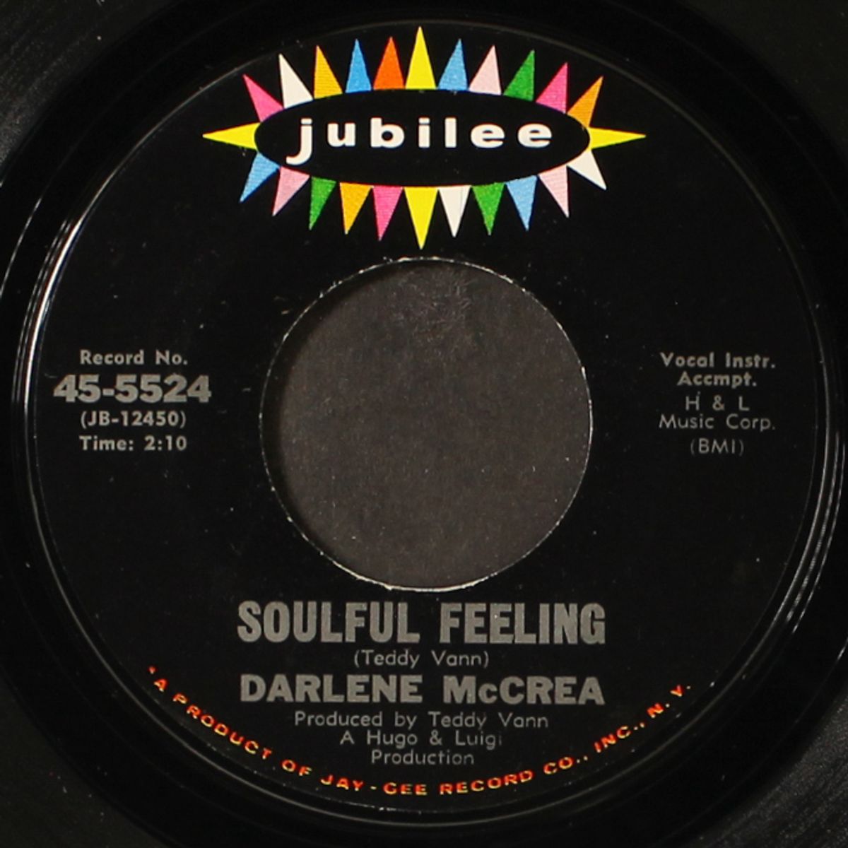 i feel a little bit better / soulful feeling by DARLENE MCCREA
