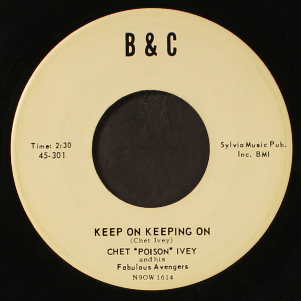 keep on keeping on / old doubting thomas by CHET 'POISON' IVEY