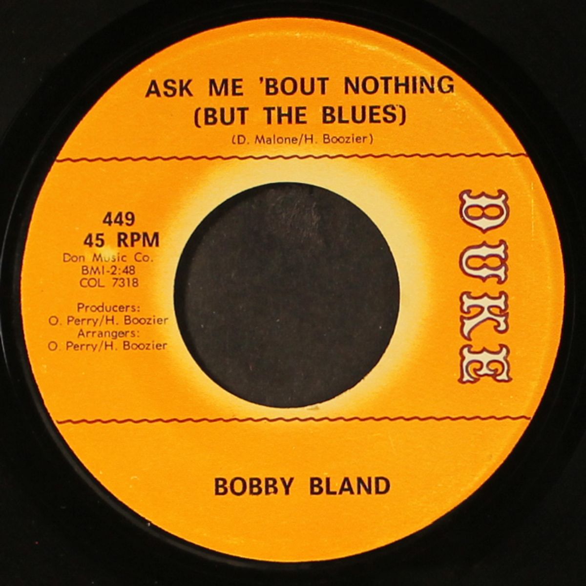 chains of love / ask me 'bout nothing by BOBBY BLAND
