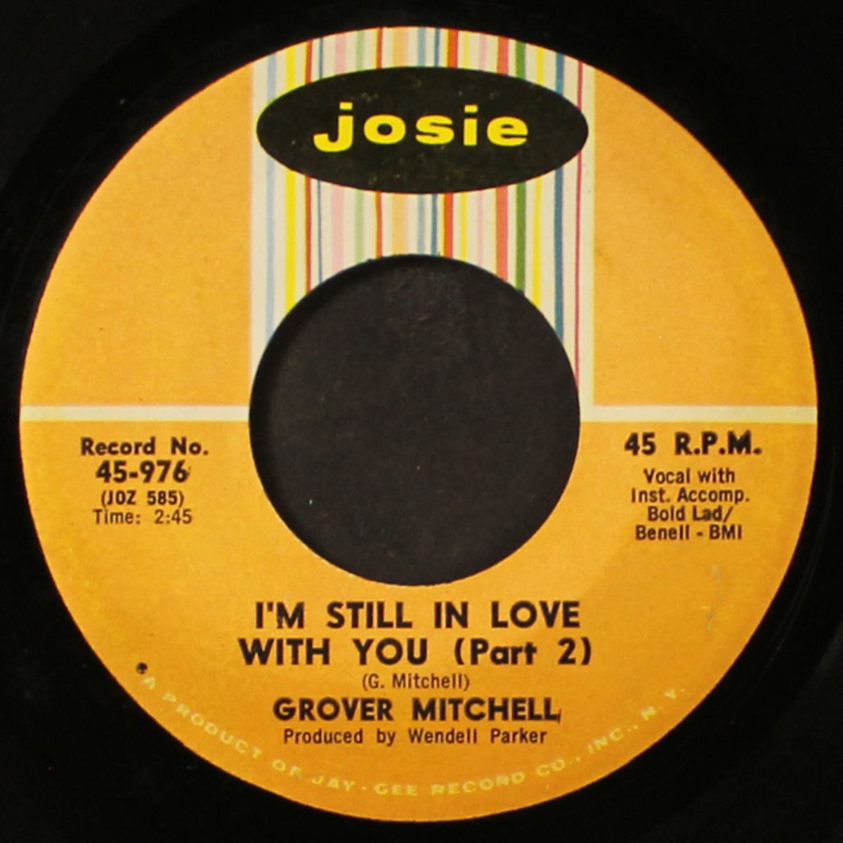 i'm still in love with you / part 2 by GROVER MITCHELL