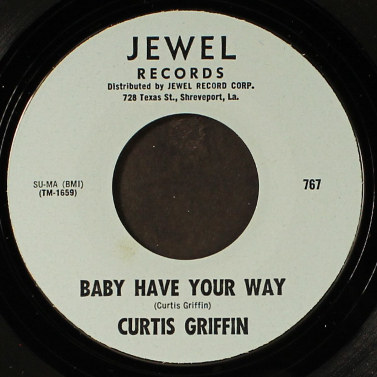 i found something better / baby have your way by CURTIS GRIFFIN