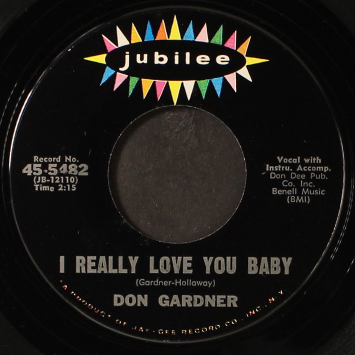 talking about you / i really love you baby by DON GARDNER