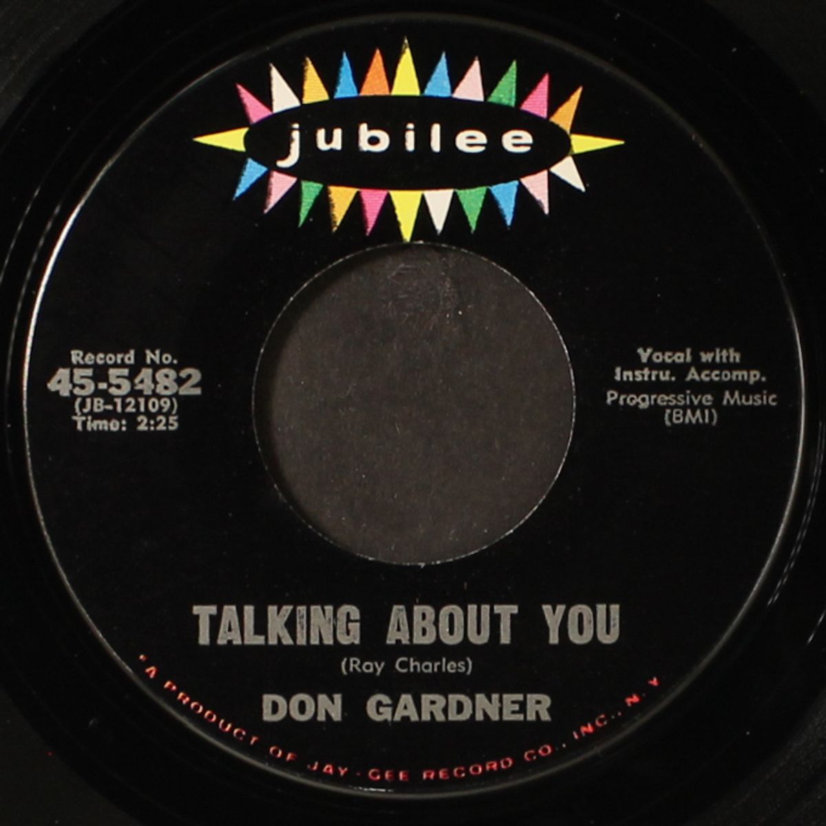 talking about you / i really love you baby by DON GARDNER
