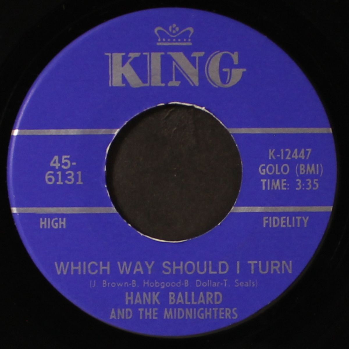 funky soul train / which way should i turn by HANK BALLARD & MIDNIGHTERS