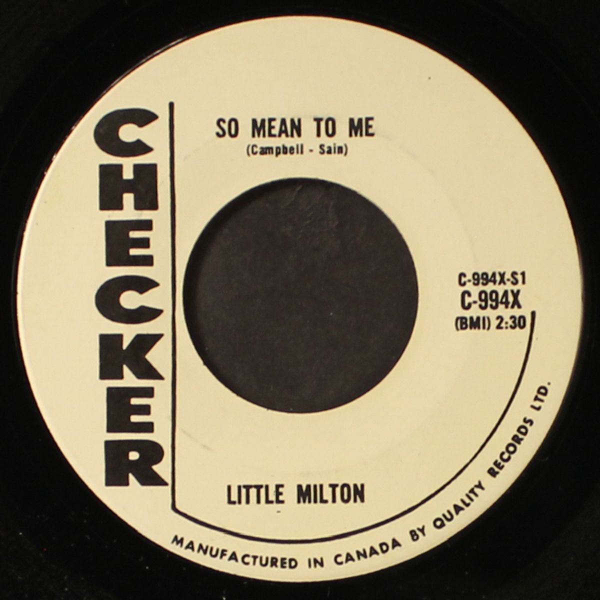 i need somebody / so mean to me by LITTLE MILTON