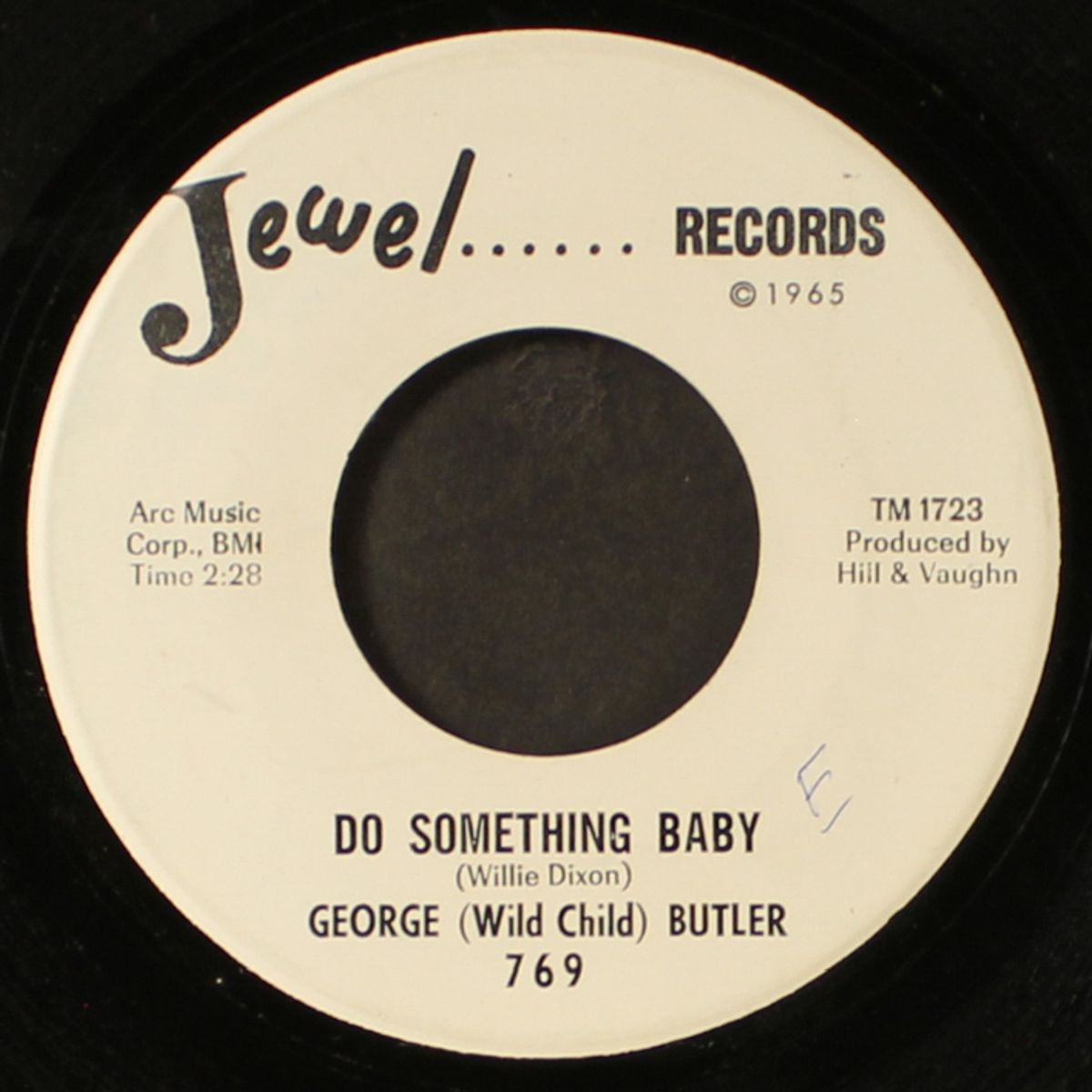 hold me baby / do something baby by GEORGE 'WILD CHILD' BUTLER