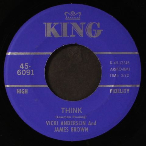 VICKI ANDERSON & JAMES BROWN