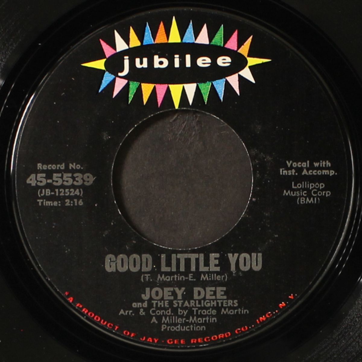 good little you / dancing on the beach by JOEY DEE