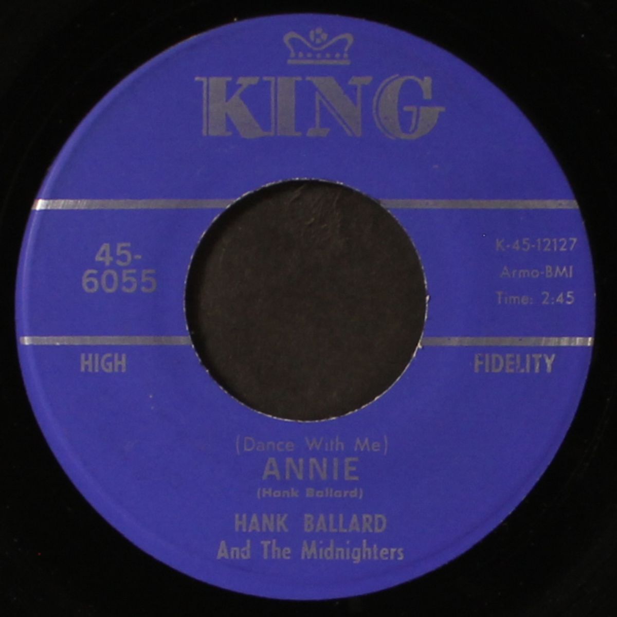 (dance with me) annie / he came alongq by HANK BALLARD
