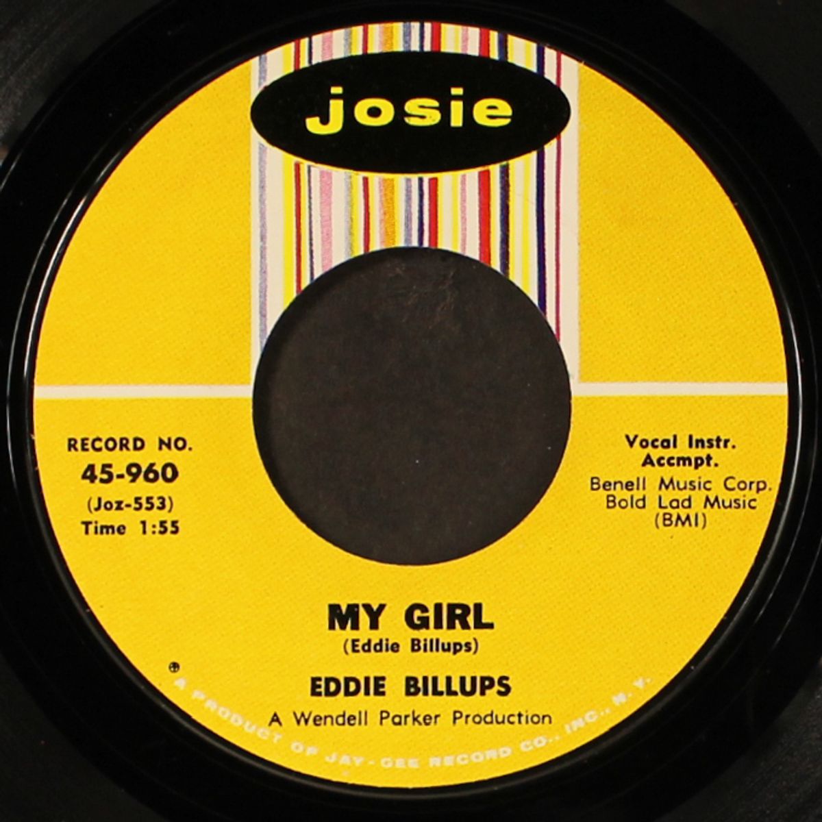no love have i / my girl by EDDIE BILLUPS