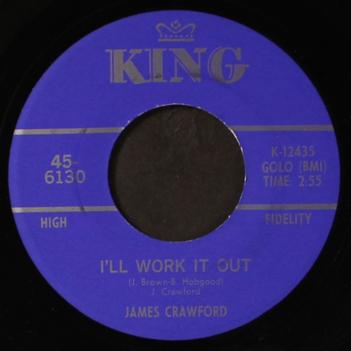 fat eddie / i'll work it out by JAMES CRAWFORD