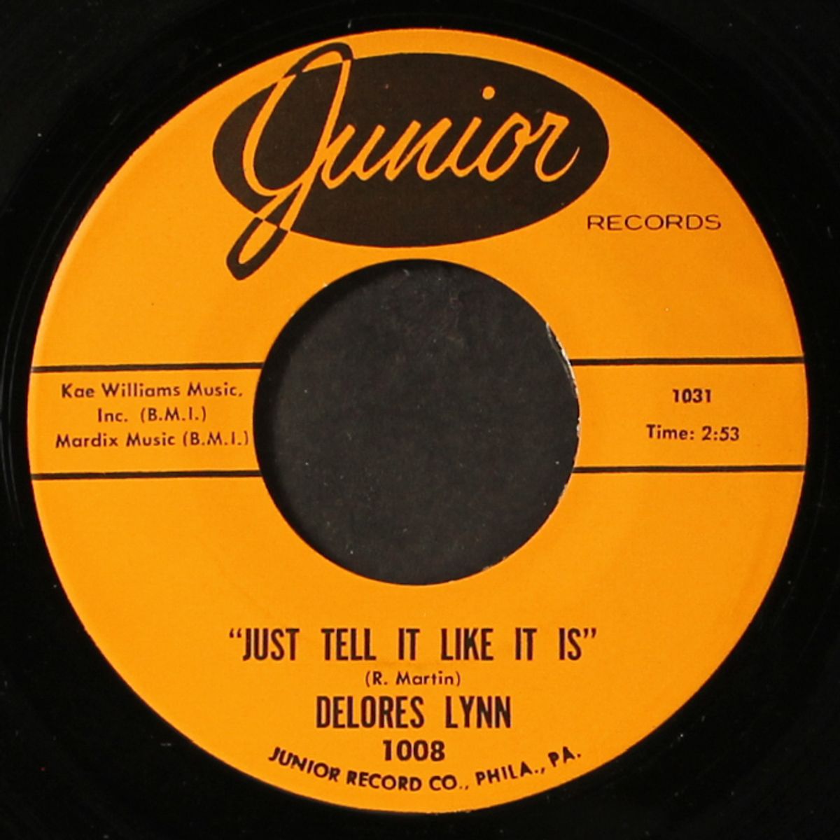 the big search is on / just tell it like it is by DELORES LYNN
