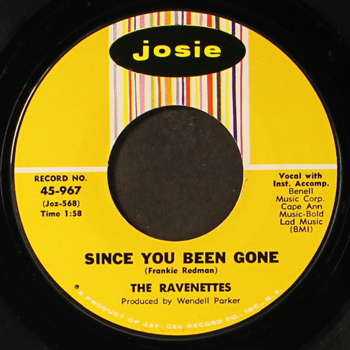 since you been gone / talk about soul by RAVENETTES