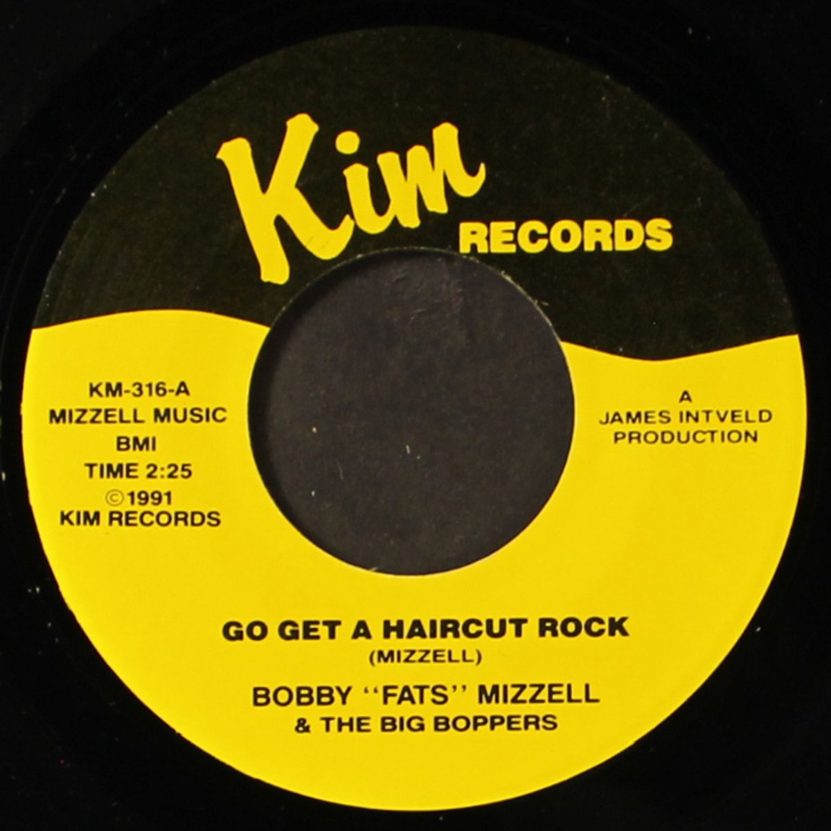 go get a haircut rock / my lonely room by BOBBY MIZZELL