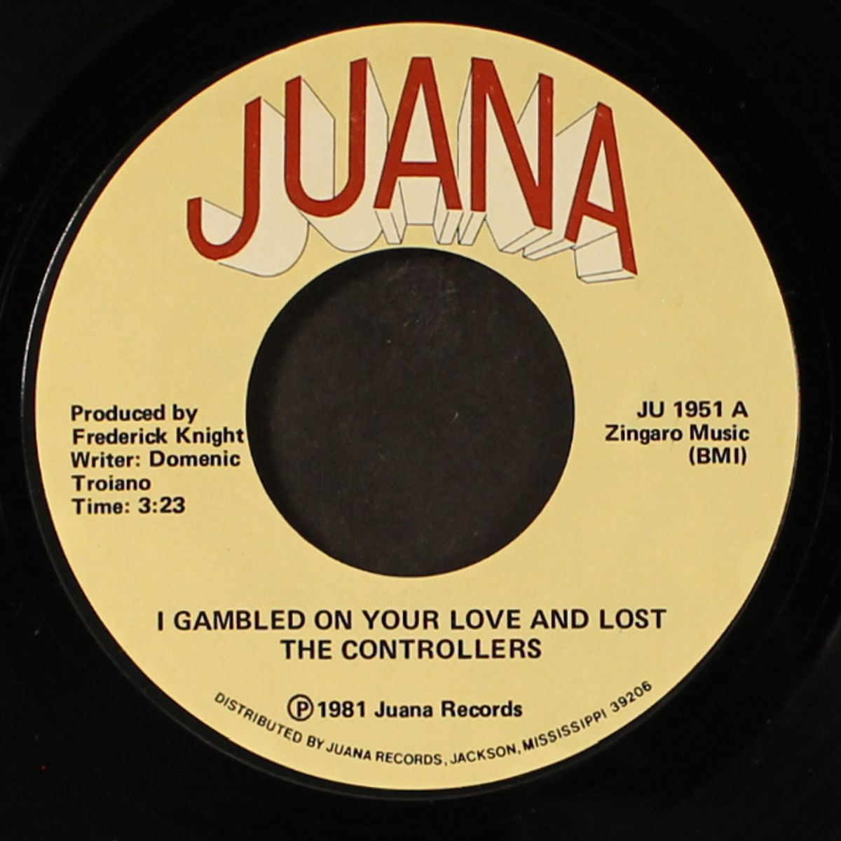 i gambled on your love and lost / if tears were pennies by CONTROLLERS