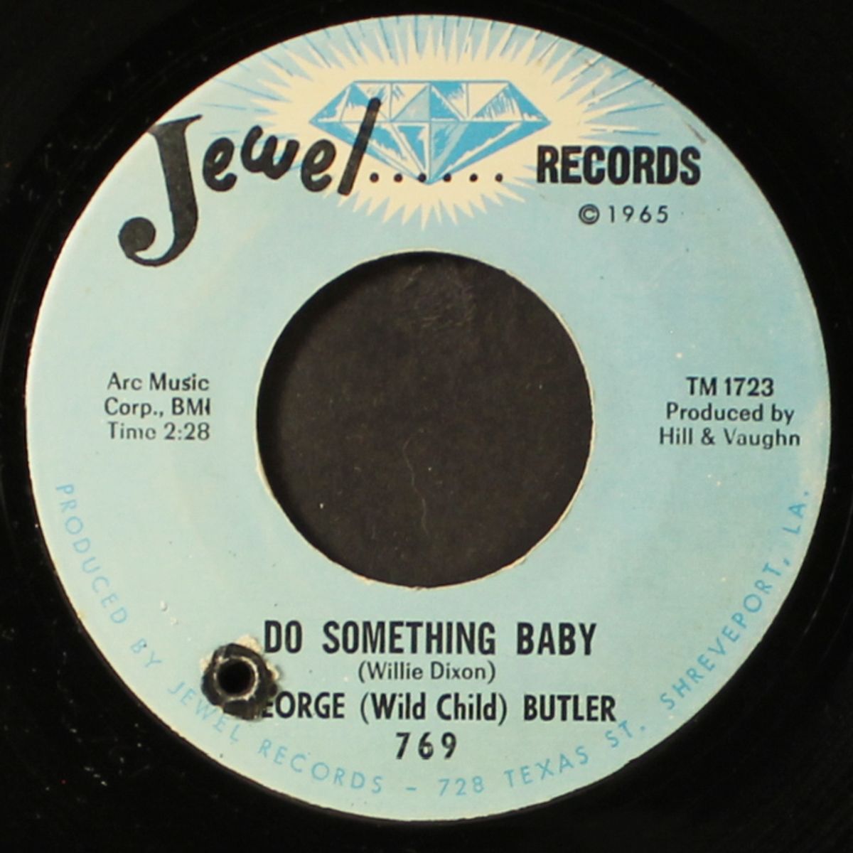 hold me baby / do something baby by GEORGE 'WILD CHILD' BUTLER