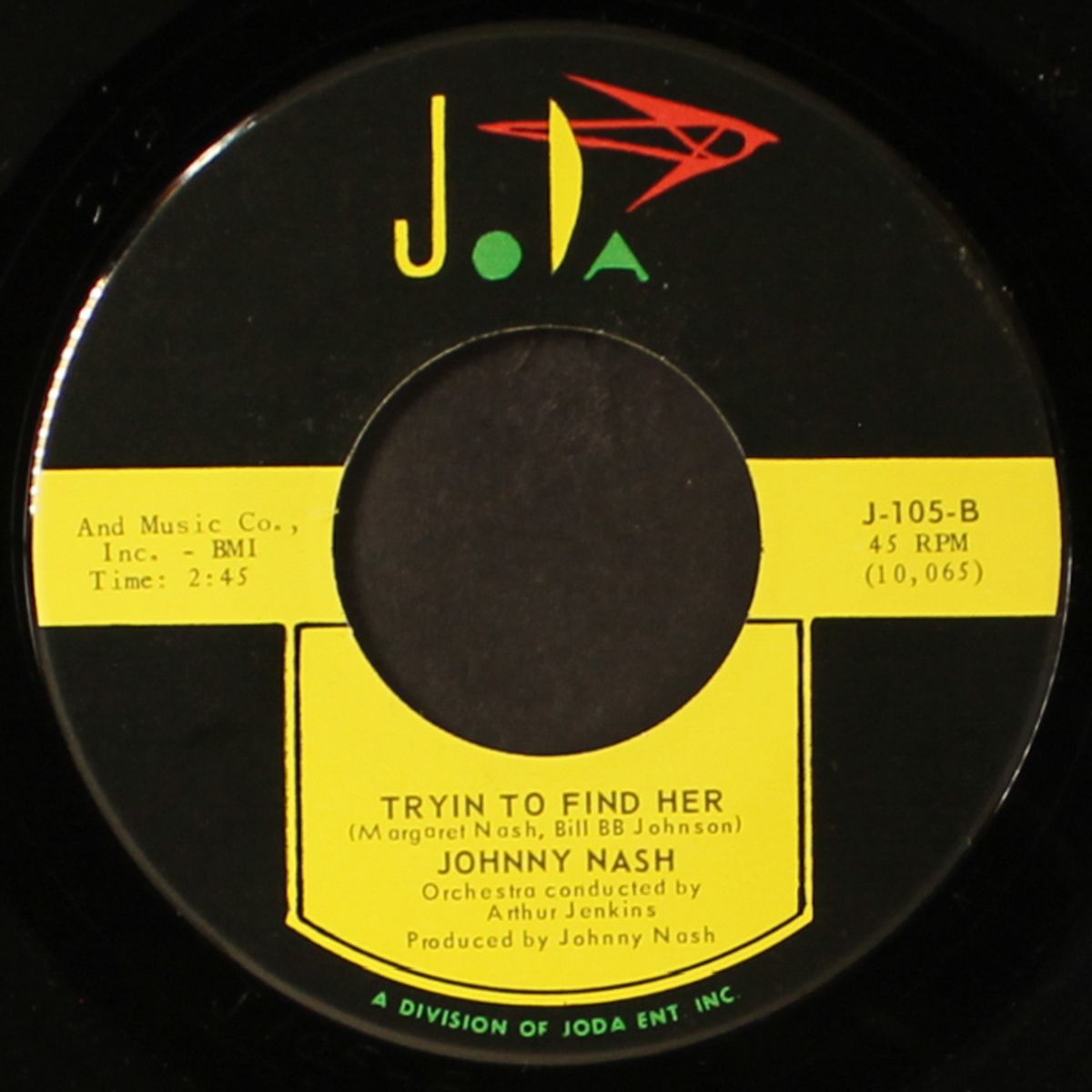 one more time / tryin to find her by JOHNNY NASH