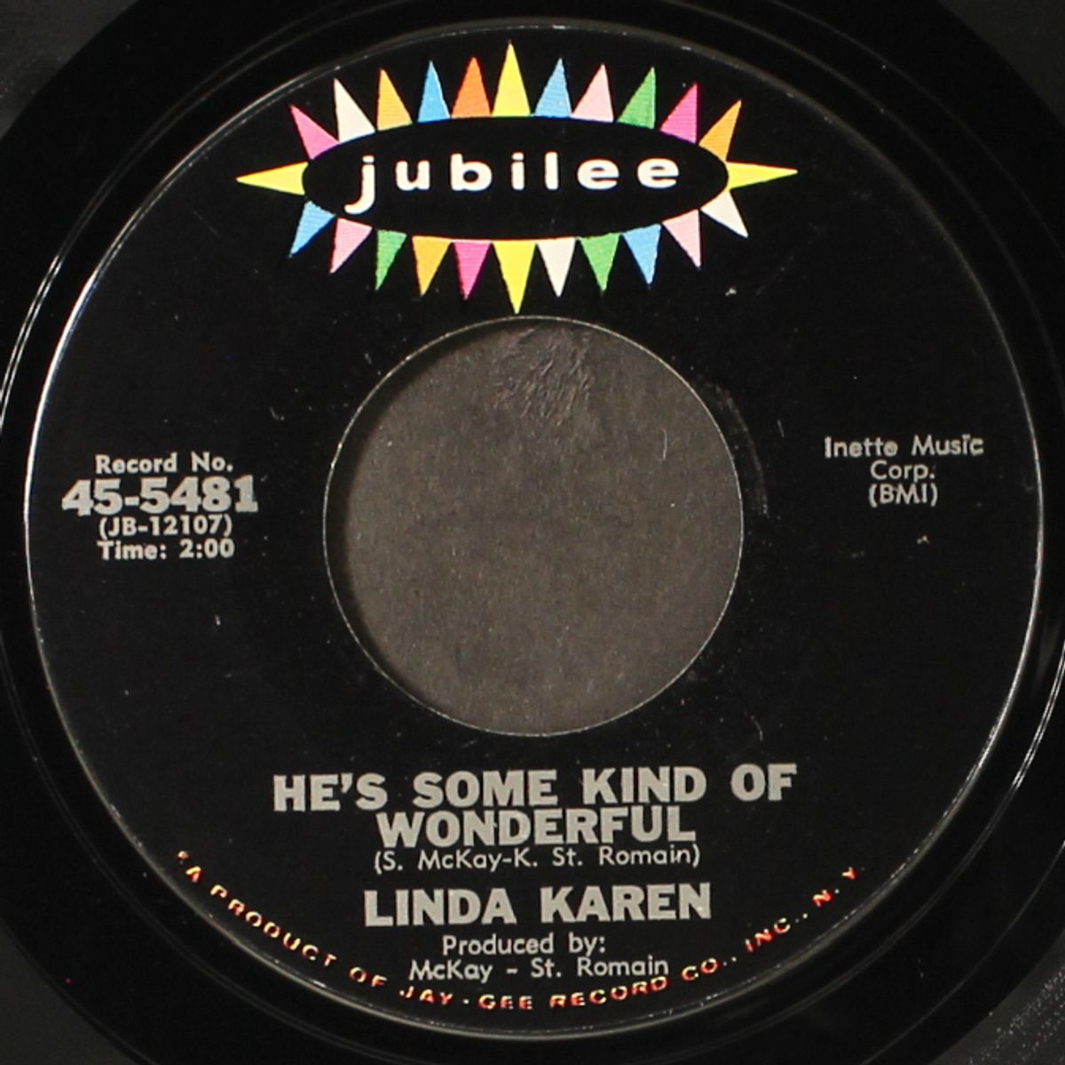 he's some kind of wonderful / sticks and stones by LINDA KAREN