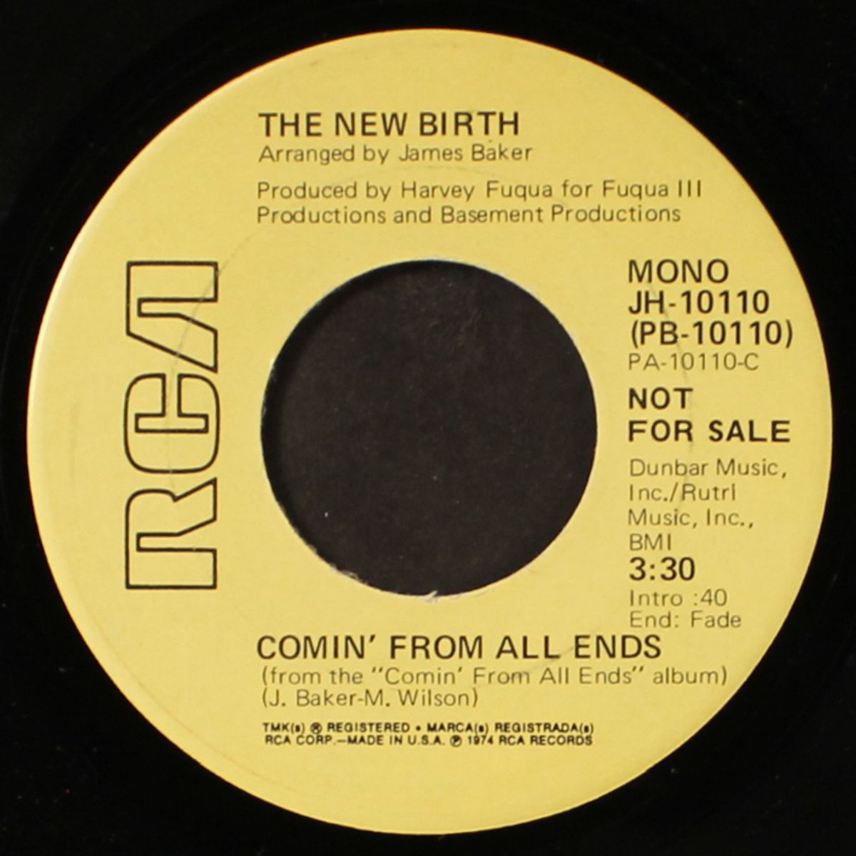 comin' from all ends / mono by NEW BIRTH